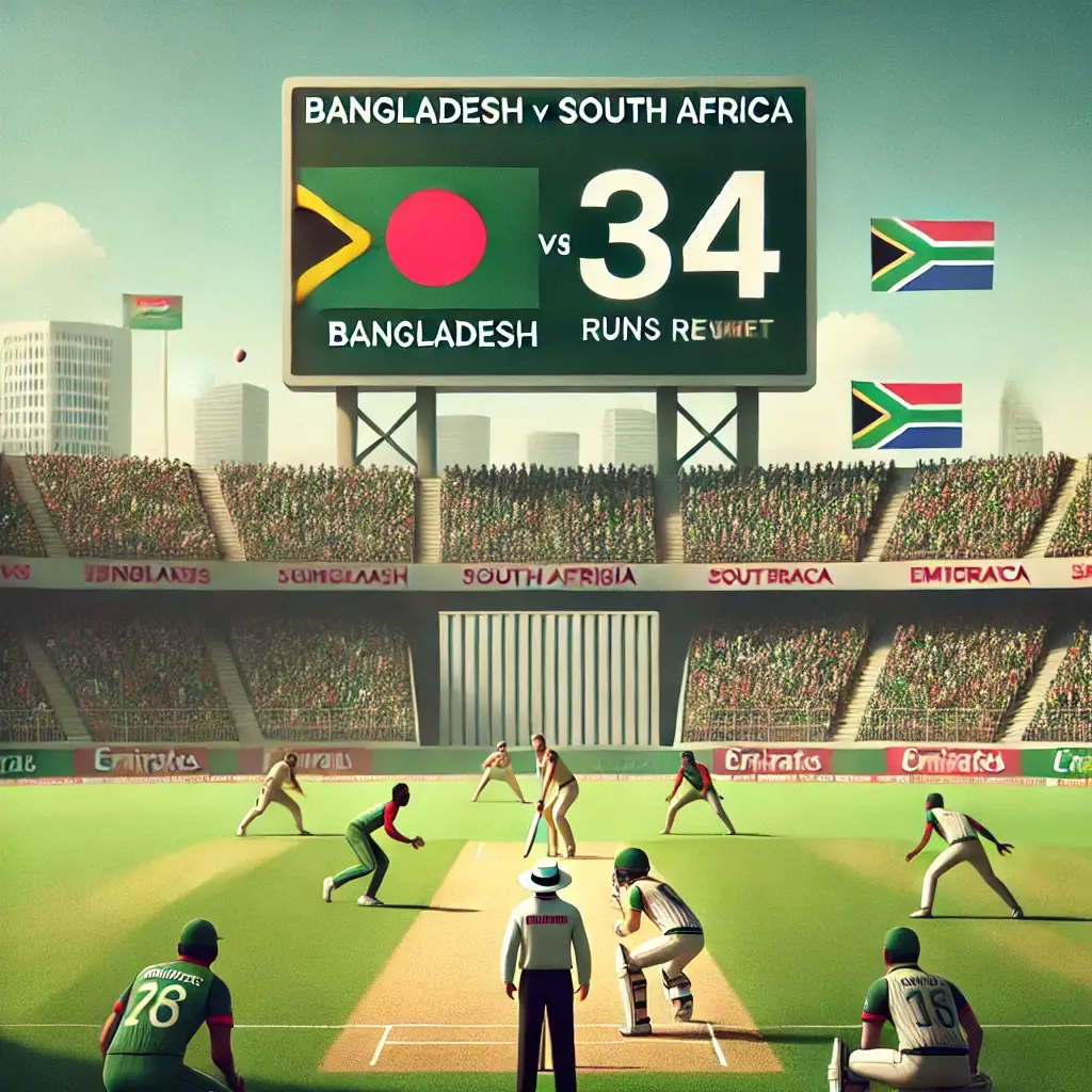 "Bangladesh vs South Africa Test Match - Day 1 Highlights"