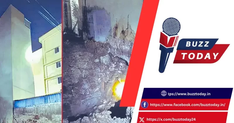 The 4-story building in Gachibowli, Hyderabad, built on just 50 sq yards, has tilted dangerously. Authorities are taking steps for demolition after the building posed a significant risk to residents.