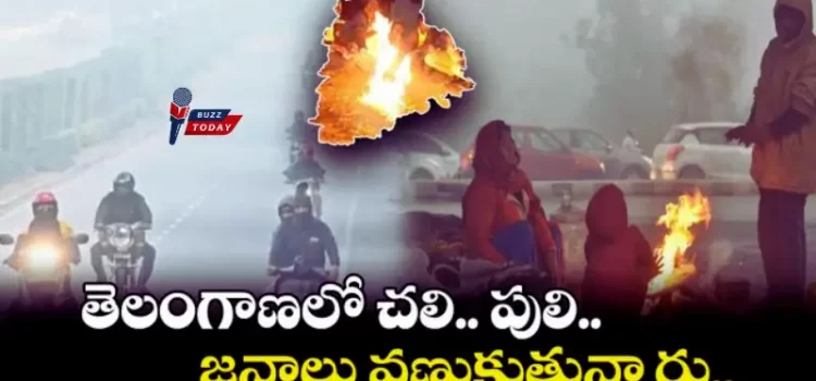 తెలంగాణలో చలిగాలుల ప్రభావం: 3 రోజులపాటు ఎల్లో అలర్ట్